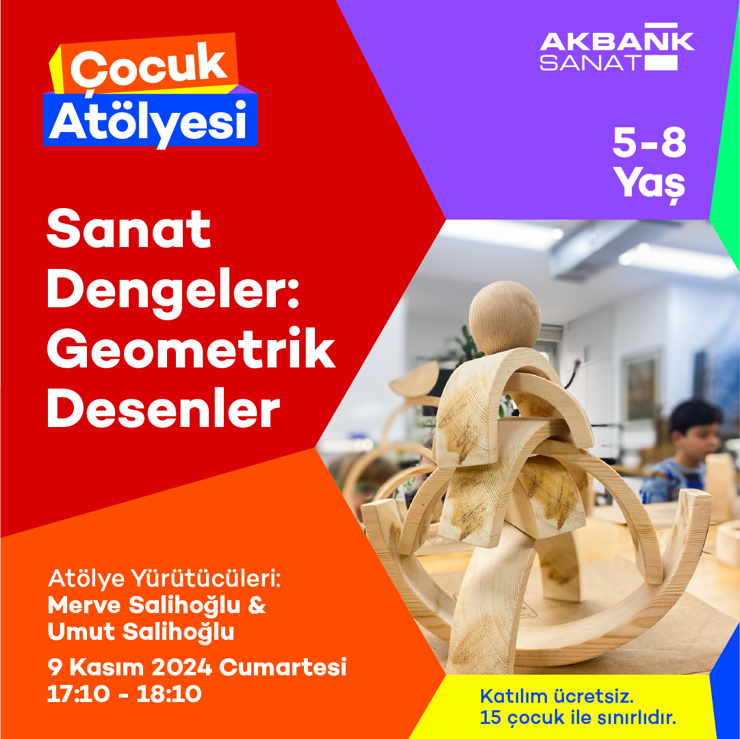 Akbank Sanat Kasım Ayında Yaratıcı Atölyelerle Çocukları Bekliyor