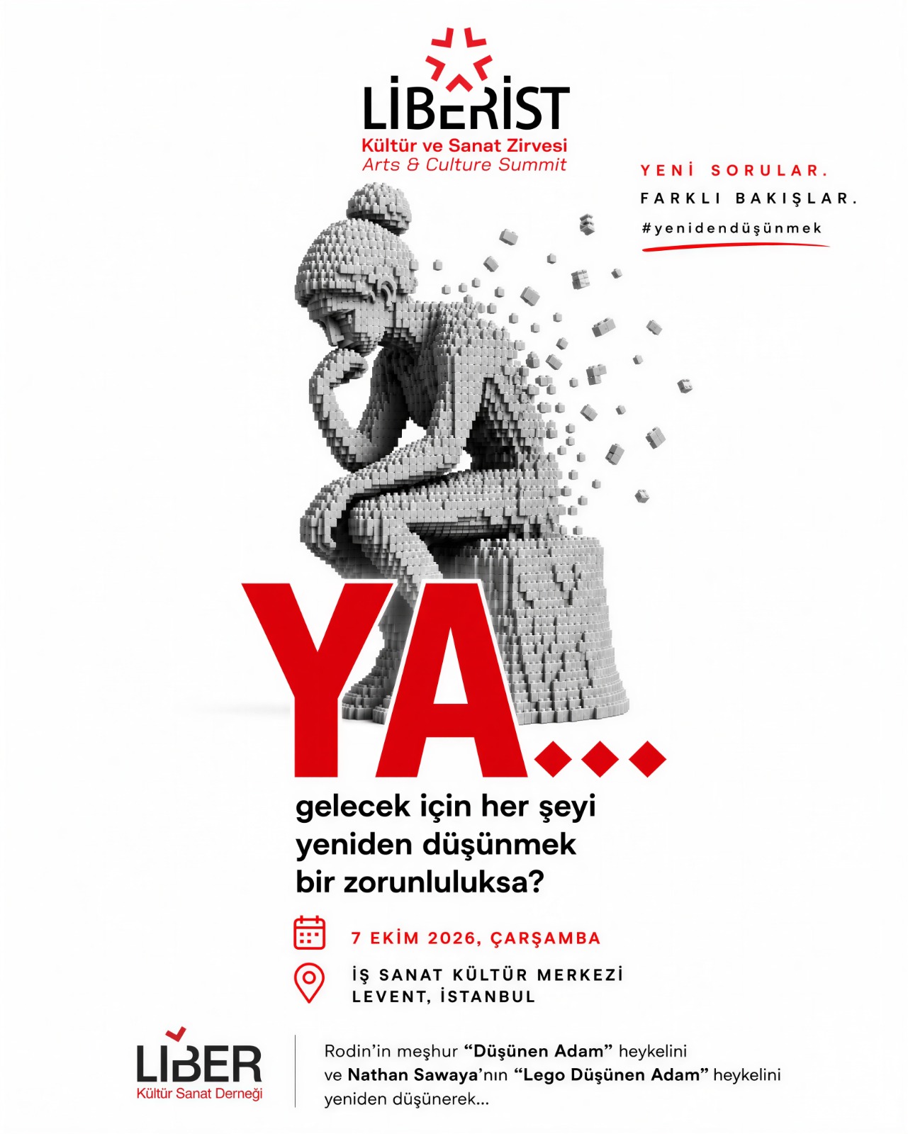 İŞ SANAT “YENİDEN DÜŞÜNMEK” İÇİN HAZIRLANIYOR